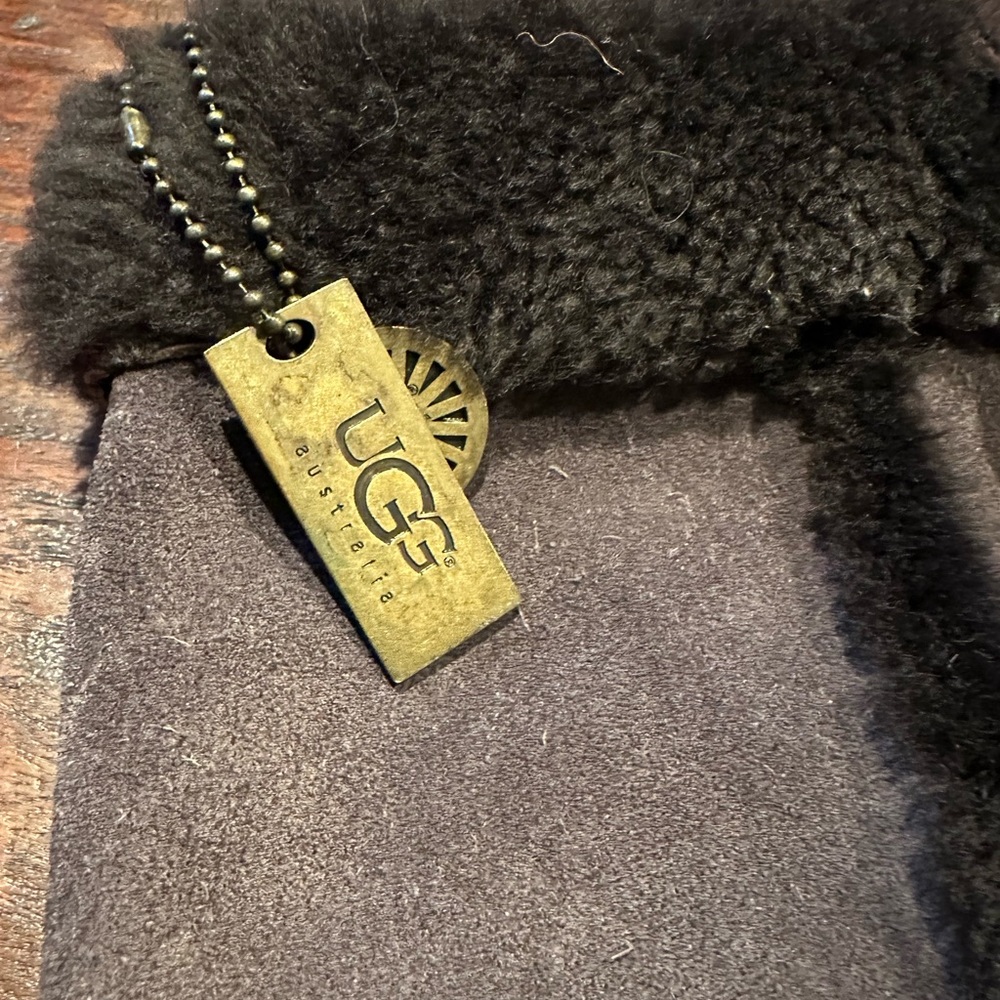 Ugg suede crossbody bag
